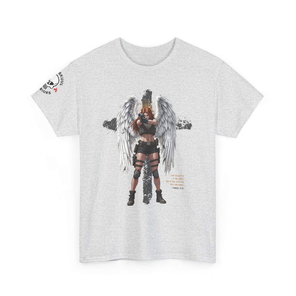 FEMALE ARCHANGEL 1 SAMUEL 17:47 T SHIRT