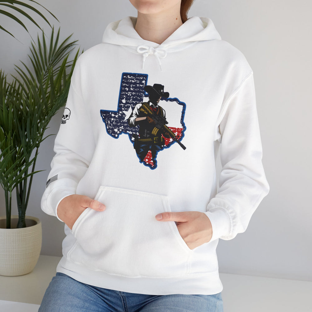 TEXAS STATE COWBOY HOODIE