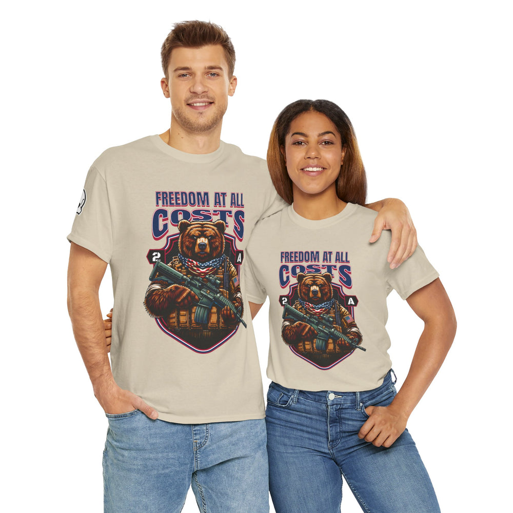 GRIZZLY BEAR FREEDOM T SHIRT