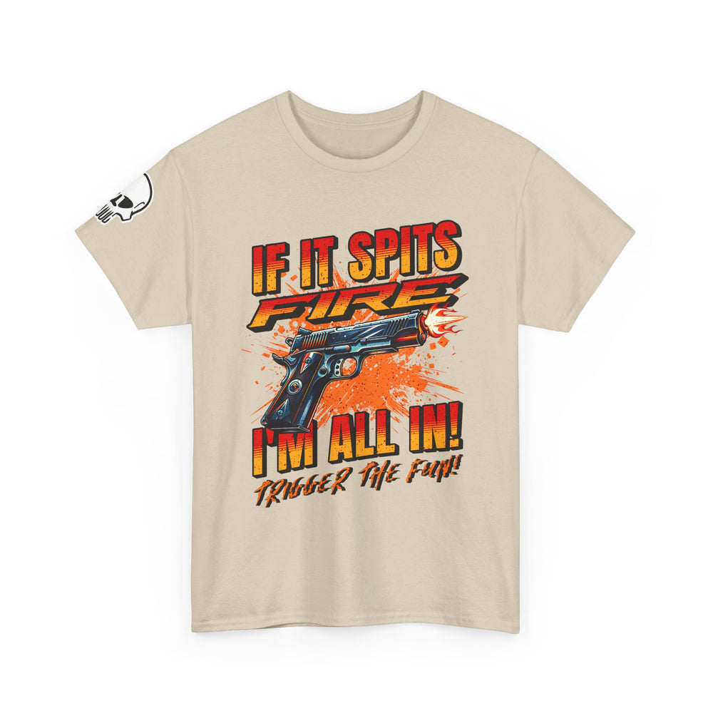 1911 SPITTING FIRE T SHIRT