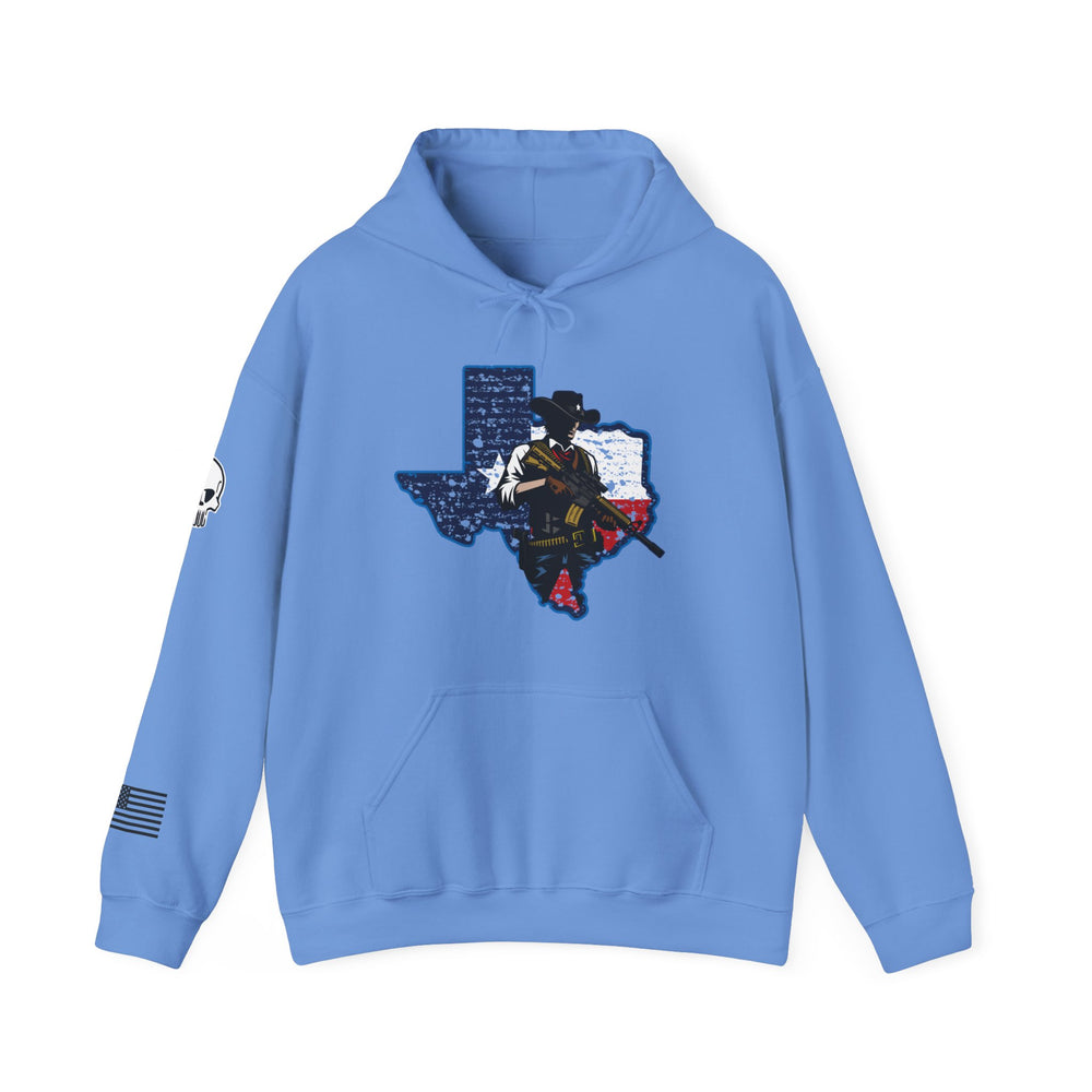 TEXAS STATE COWBOY HOODIE