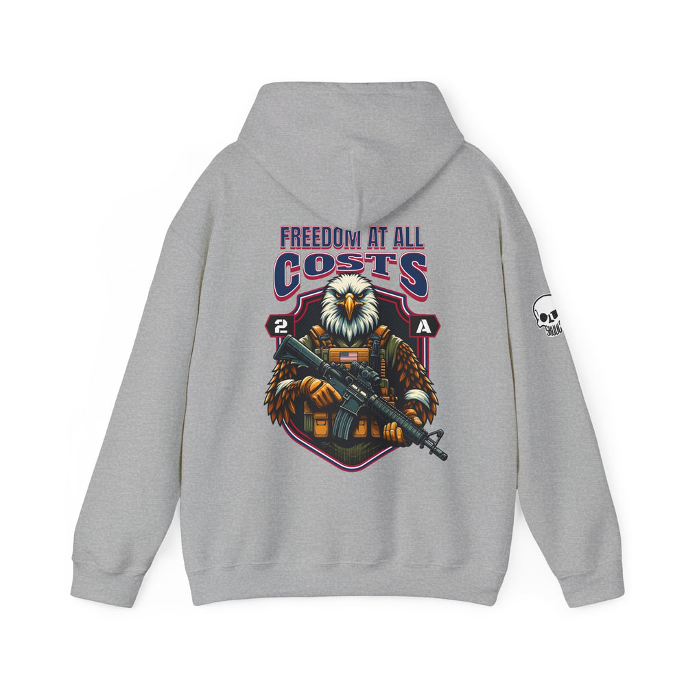 AMERICAN BALD EAGLE FREEDOM HOODIE