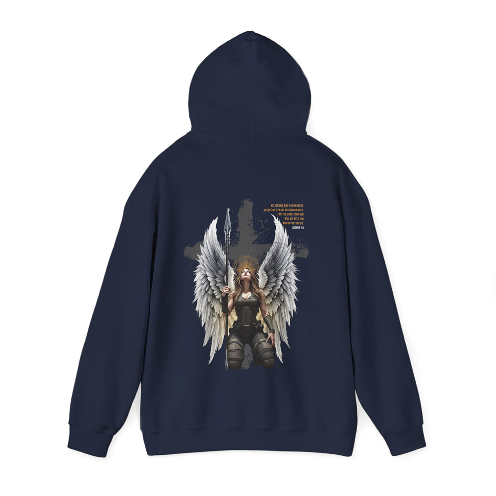 FEMALE ARCHANGEL JOSHUA 1:9 HOODIE