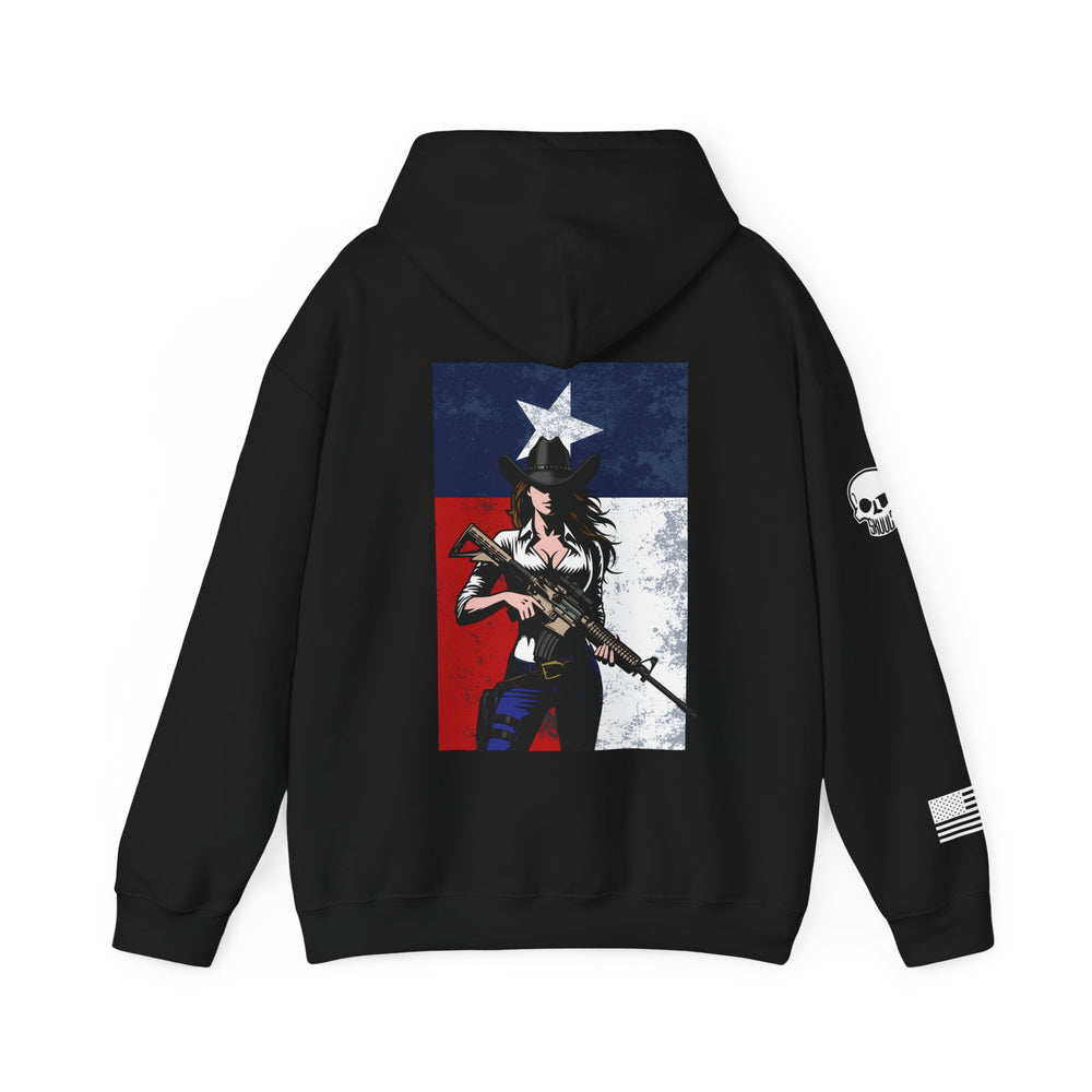 TEXAS COWGIRL DEFENDER HOODIE