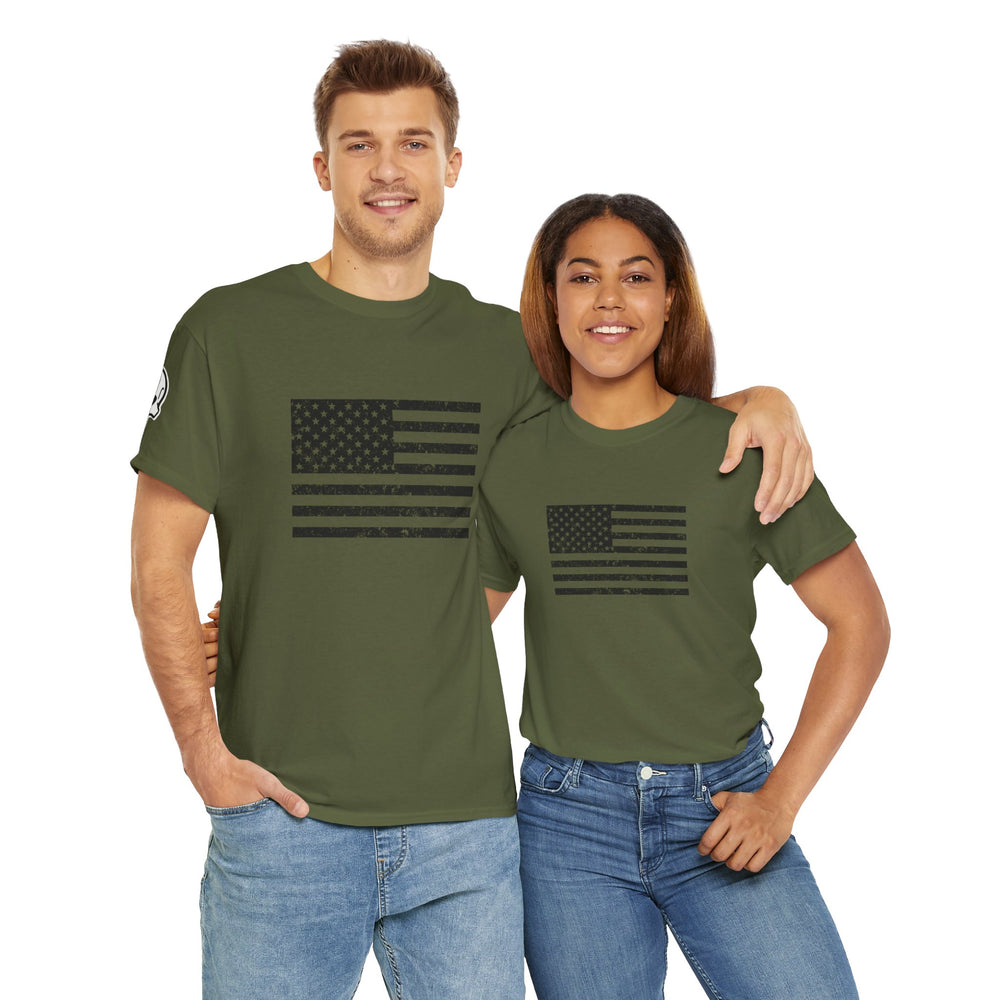 USA GRUNGE FLAG T SHIRT