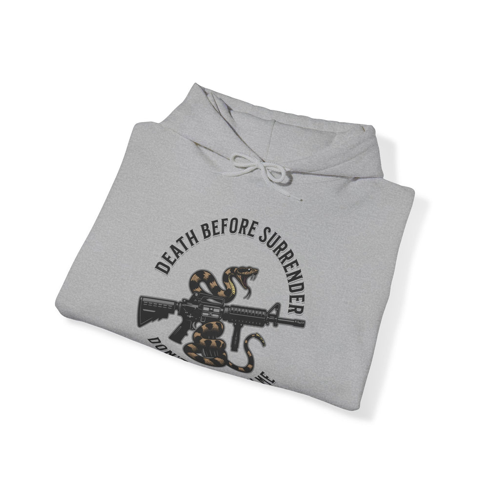 COLOR DEATH BEFORE SURRENDER HOODIE