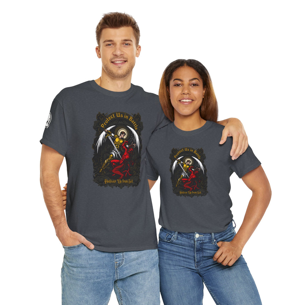 PROTECT US IN BATTLE T SHIRT