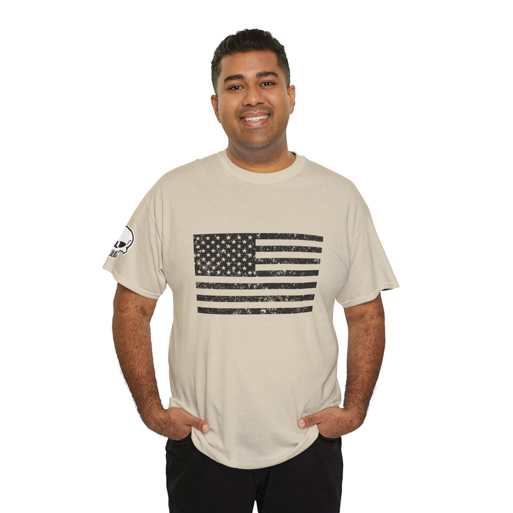 USA GRUNGE FLAG T SHIRT