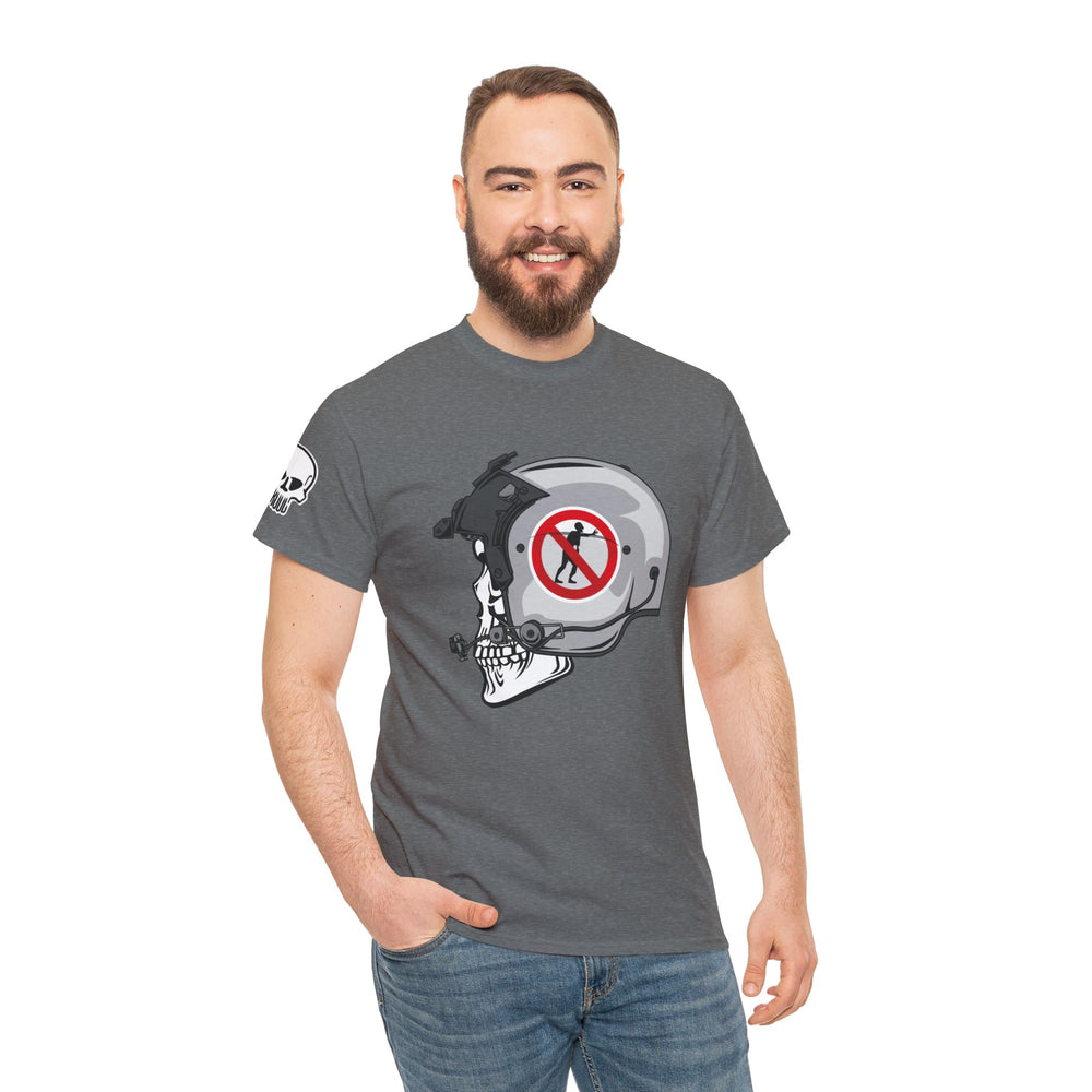 NO ZOMBIE RIDES T SHIRT