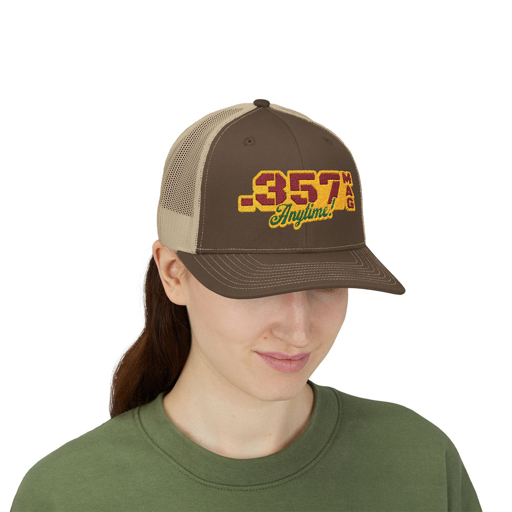 .357 MAG ANYTIME TRUCKER HAT