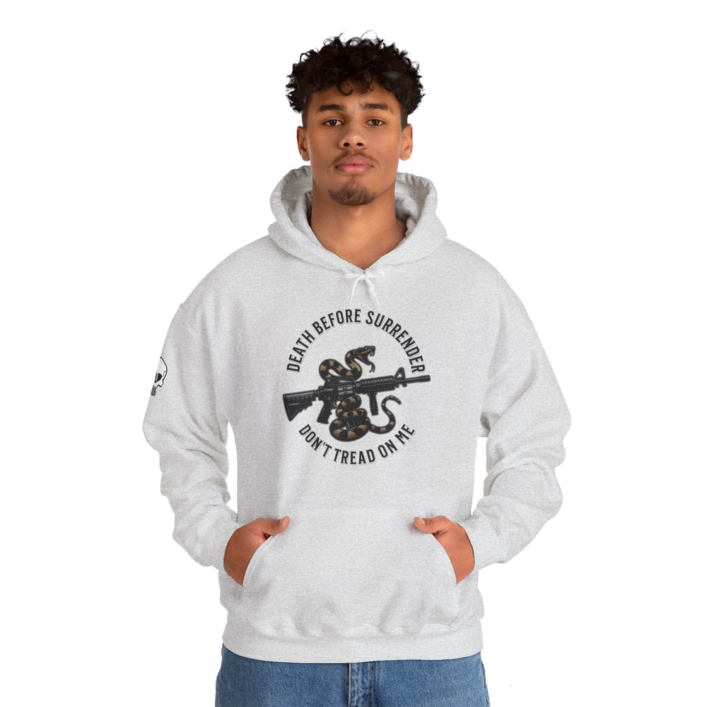 COLOR DEATH BEFORE SURRENDER HOODIE
