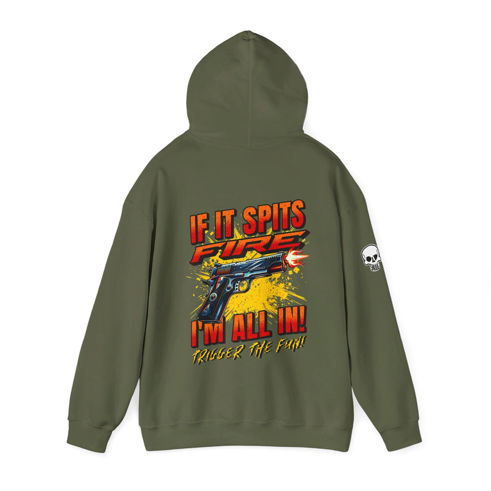 1911 SPITTING FIRE HOODIE