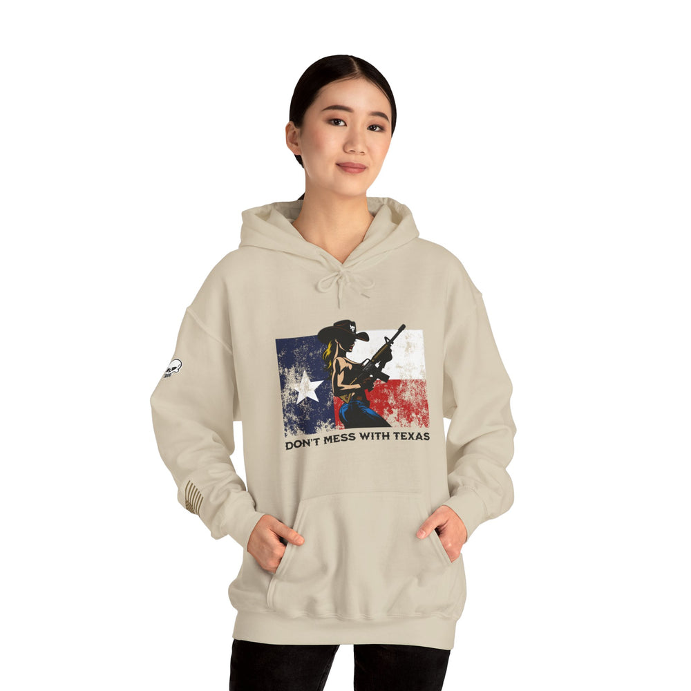 DON'T MESS WITH TEXAS COWGIRL HOODIE