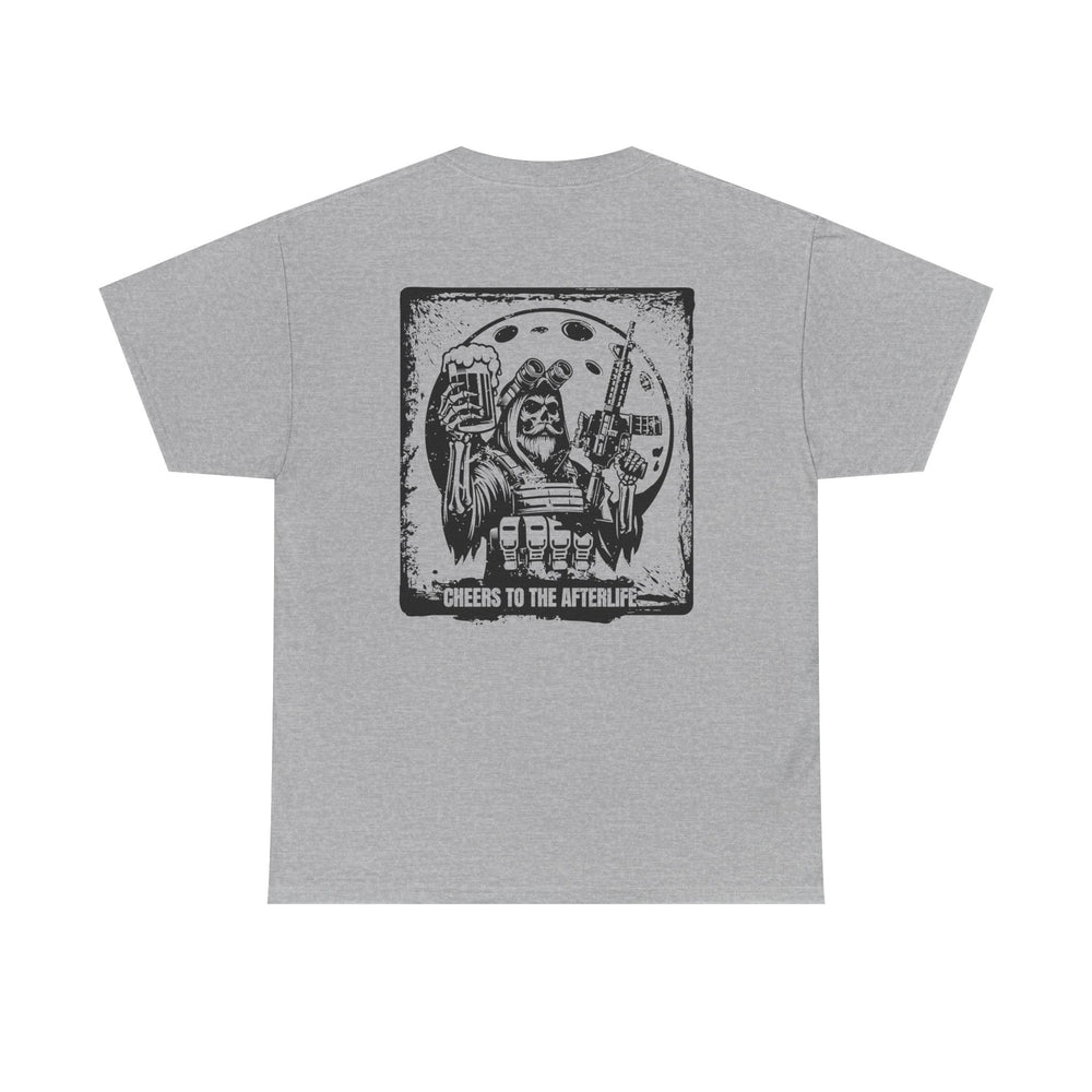 CHEERS TO THE AFTERLIFE GRUNGE T SHIRT