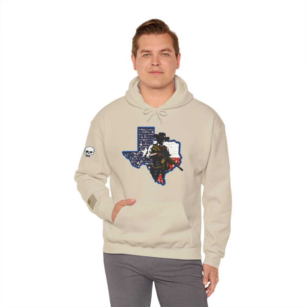 TEXAS STATE COWBOY HOODIE