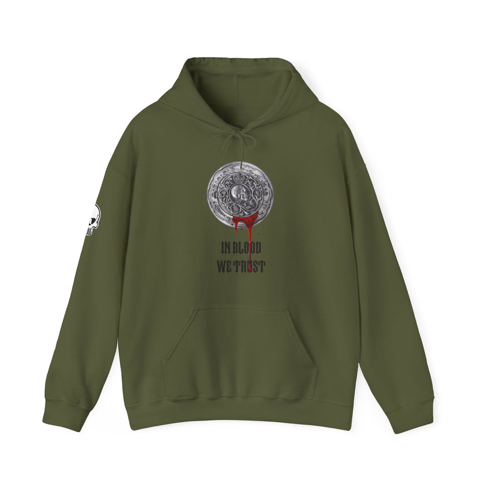 IN BLOOD WE TRUST HOODIE