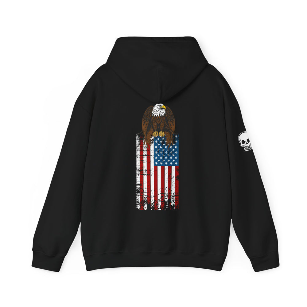 EAGLE USA FLAG HOODIE