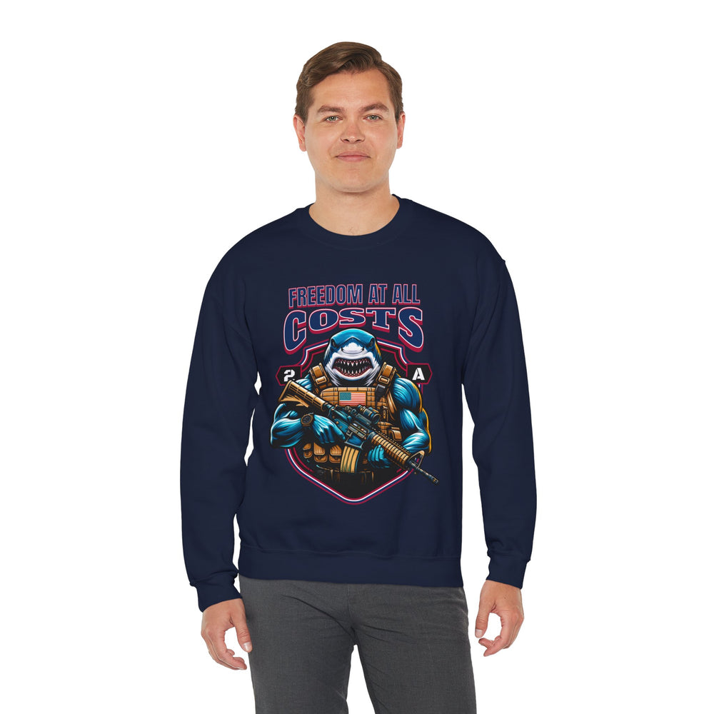 GREAT WHITE SHARK FREEDOM SWEATSHIRT