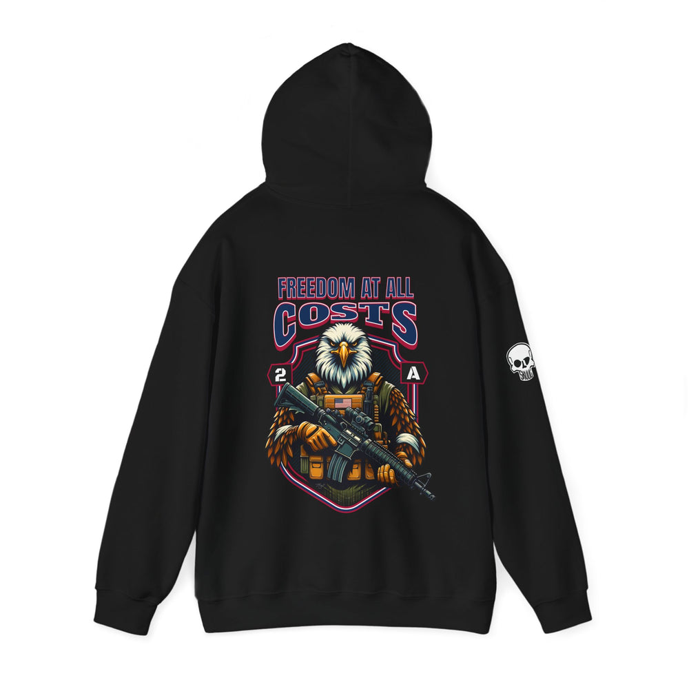 AMERICAN BALD EAGLE FREEDOM HOODIE