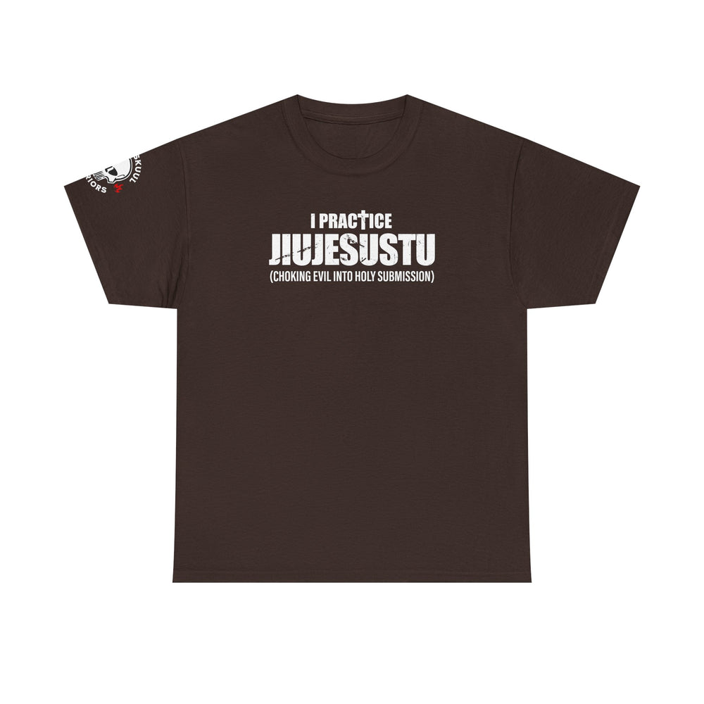 I PRACTICE JIUJESUSTU T SHIRT