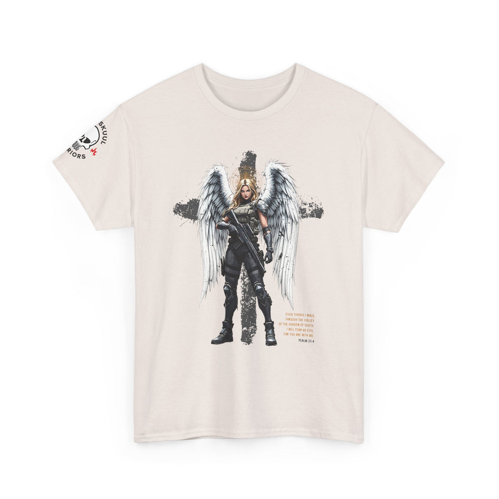 FEMALE ARCHANGEL PSALM 23:4 T SHIRT
