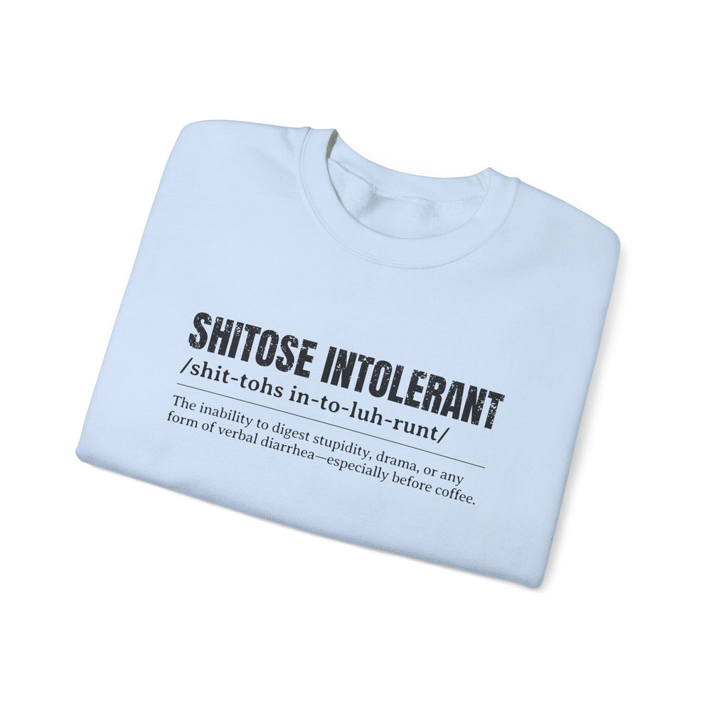 SHITOSE INTOLERANT SWEATSHIRT