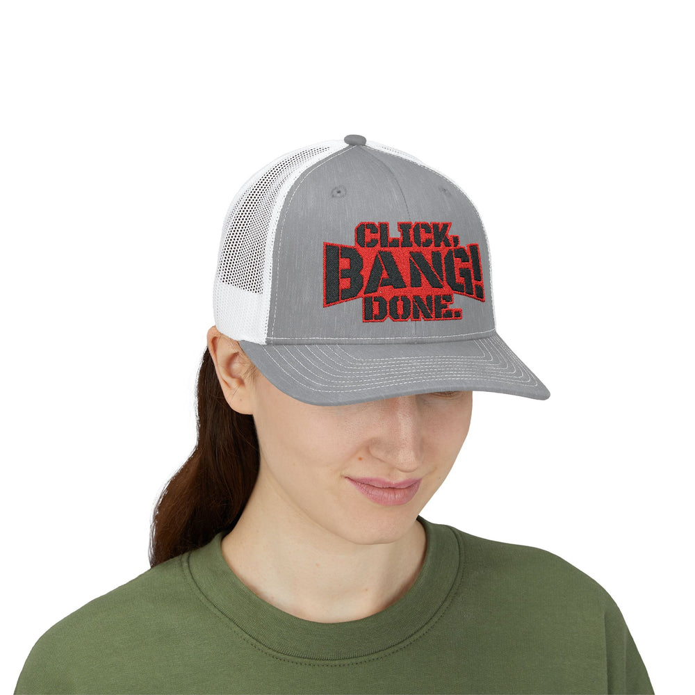 BANG! SNAP TRUCKER HAT