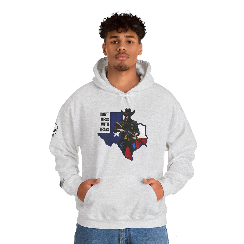 DON'T MESS WITH TEXAS STATE COWBOY HOODIE