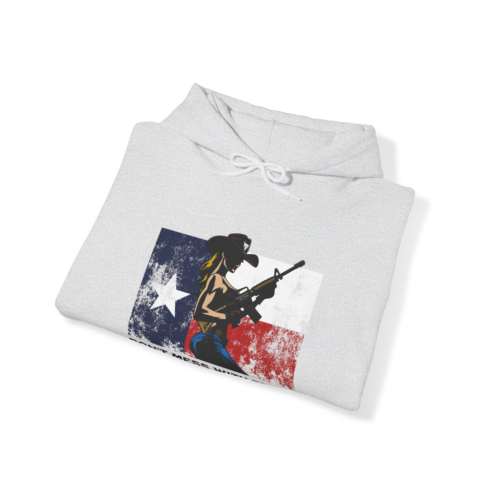 DON'T MESS WITH TEXAS COWGIRL HOODIE