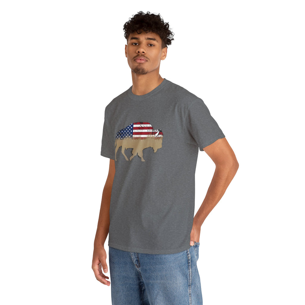 FREEDOM USA BISON T SHIRT