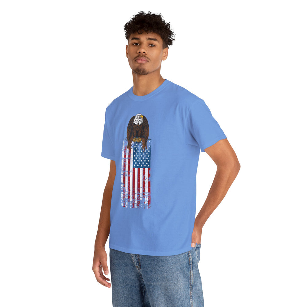 EAGLE USA FLAG T SHIRT