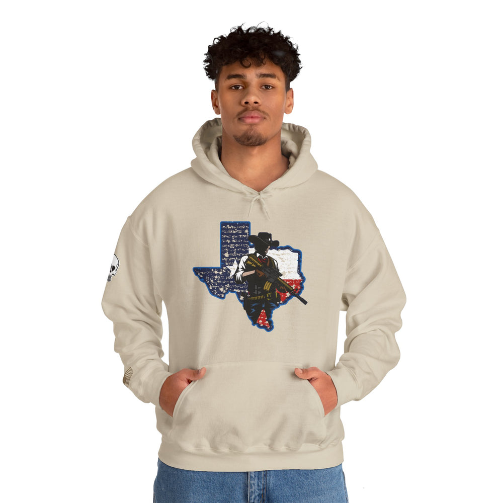 TEXAS STATE COWBOY HOODIE