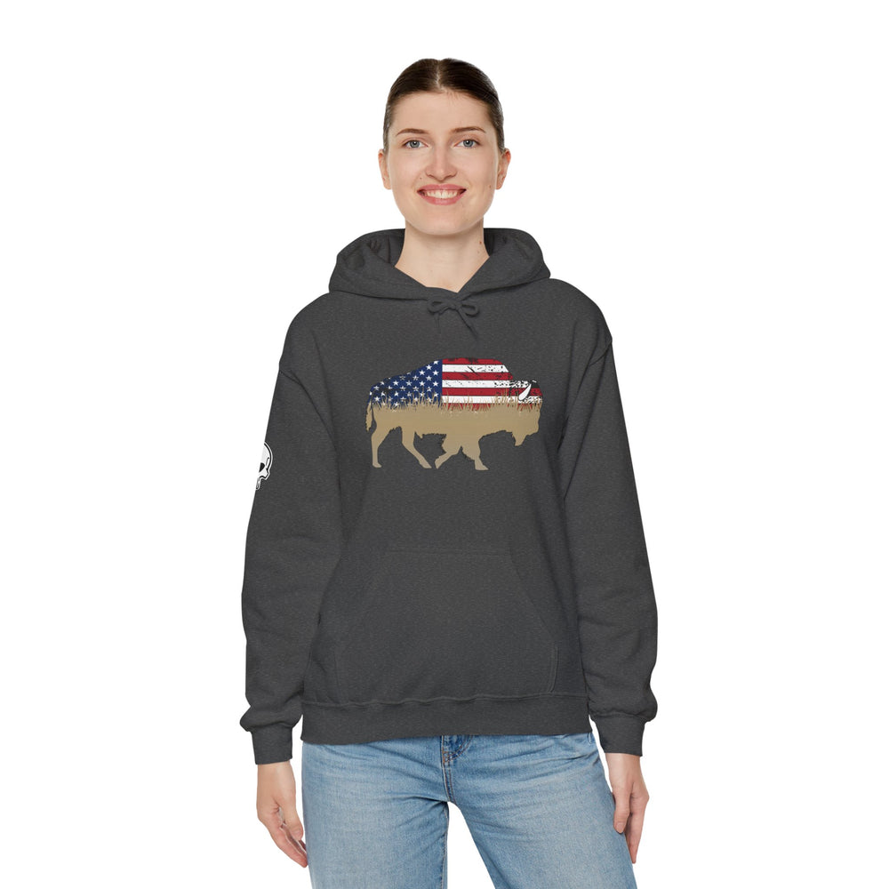 FREEDOM USA BISON HOODIE