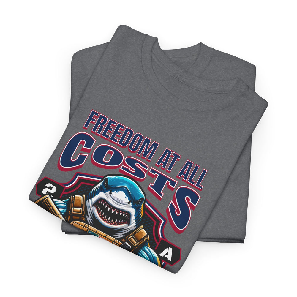 GREAT WHITE SHARK FREEDOM T SHIRT