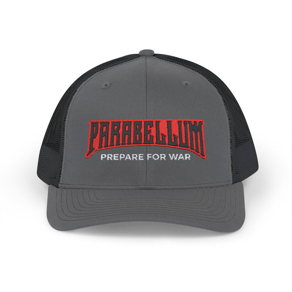 PARABELLUM PREPARE FOR WAR TRUCKER HAT