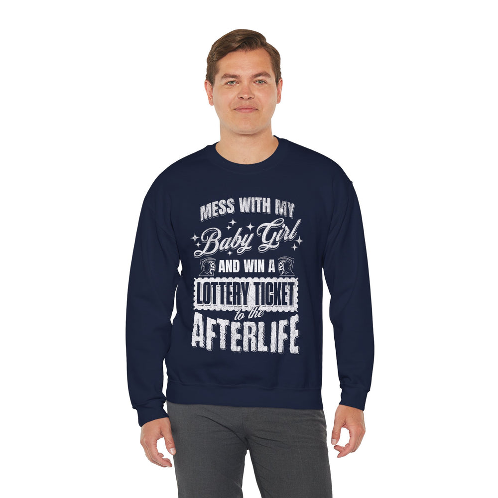 DADDY'S WARNING SWEATSHIRT