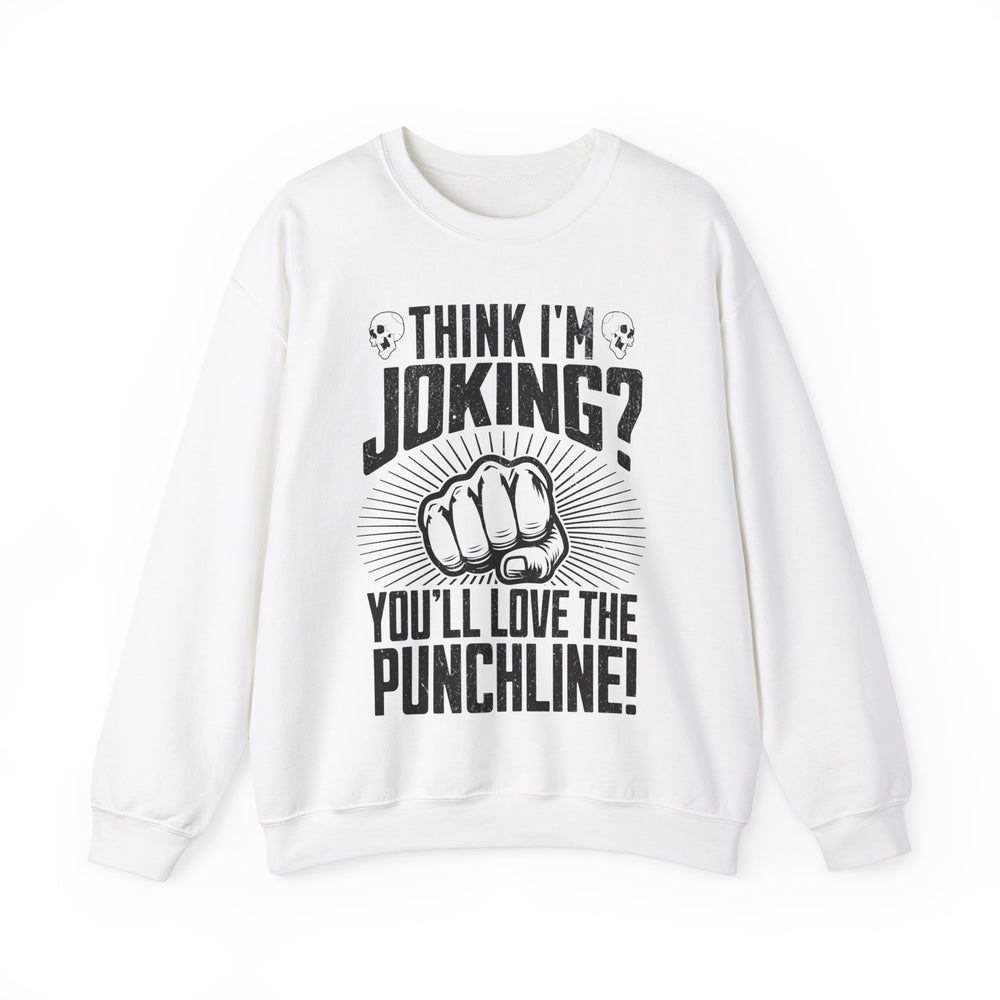 KISS THE PUNCHLINE SWEATSHIRT