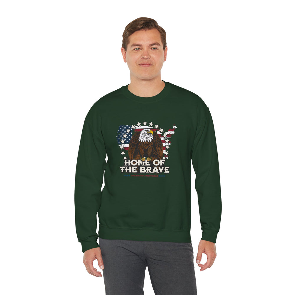 HOME OF THE BRAVE SWEATSHIRT