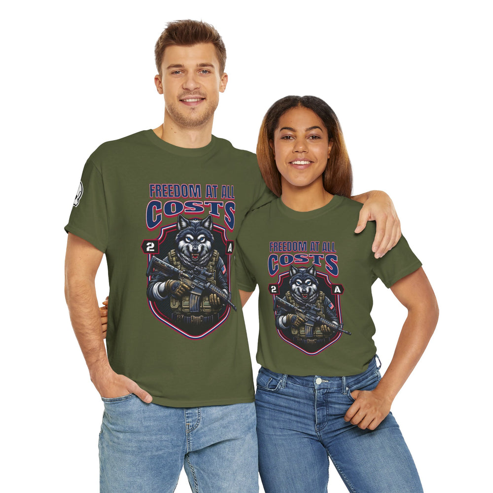 WOLF FREEDOM T SHIRT