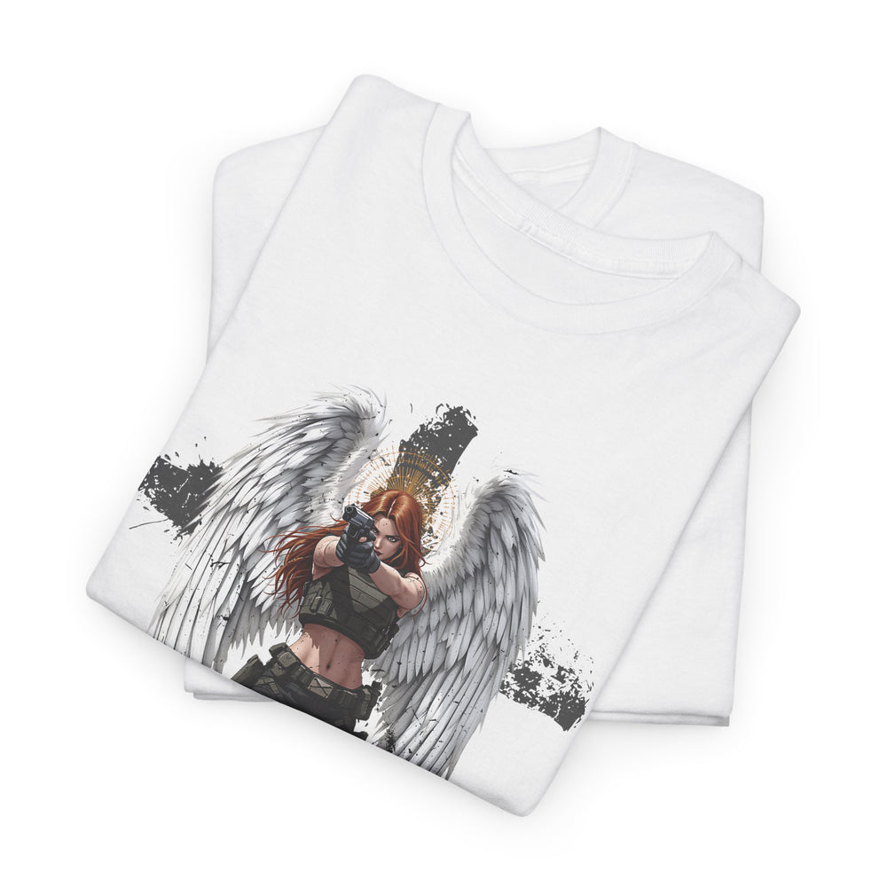 FEMALE ARCHANGEL 1 SAMUEL 17:47 T SHIRT