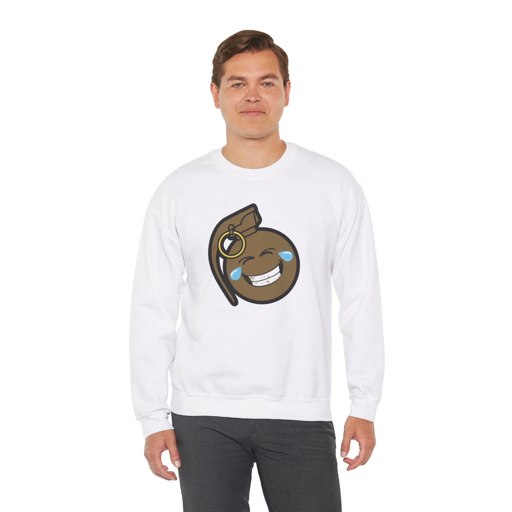 LAUGH BOMB SWEATSHIRT