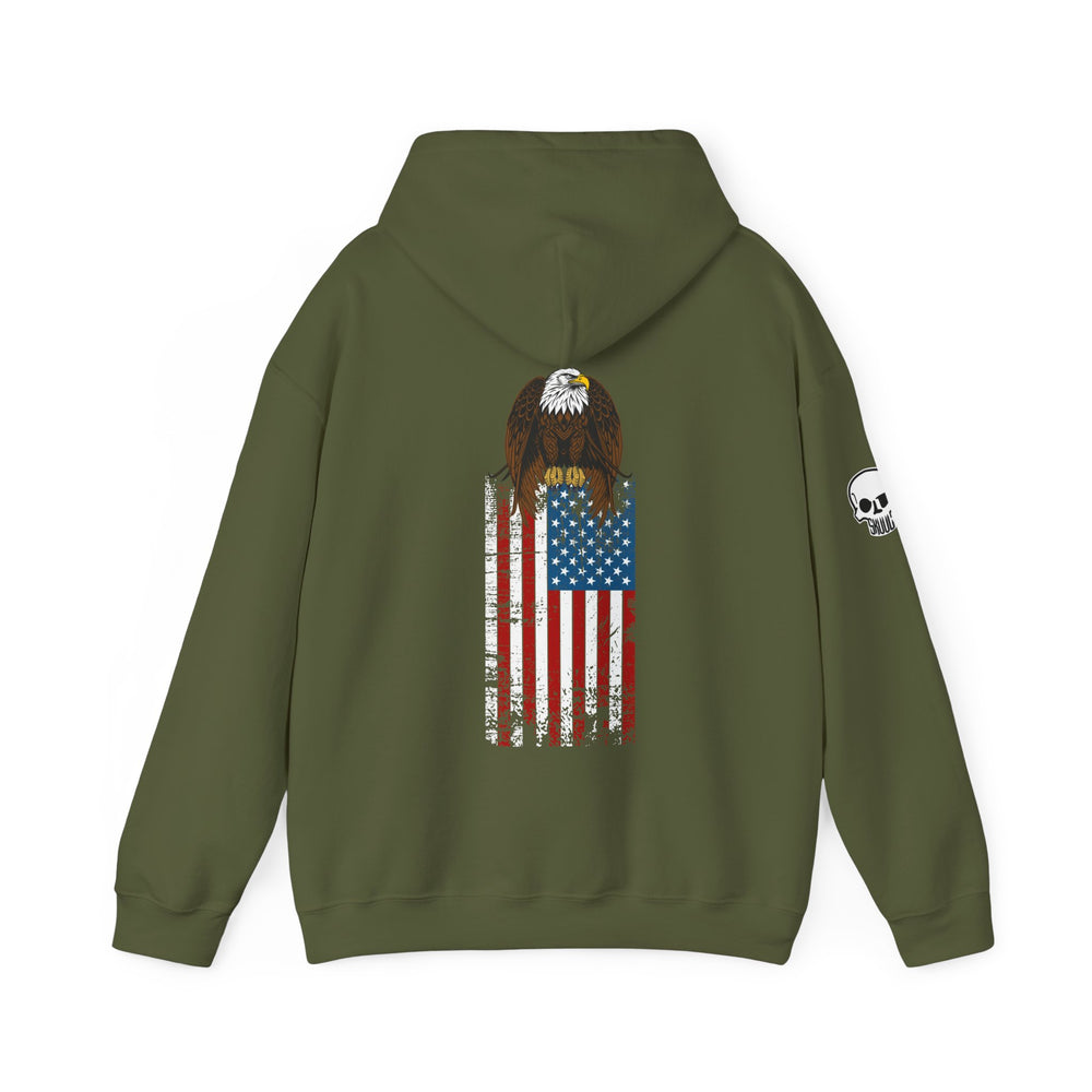 EAGLE USA FLAG HOODIE