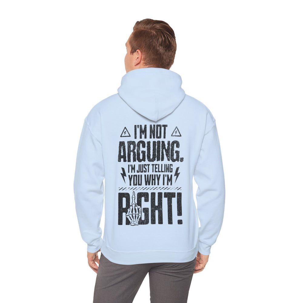 RIGHT BY DEFAULT HOODIE