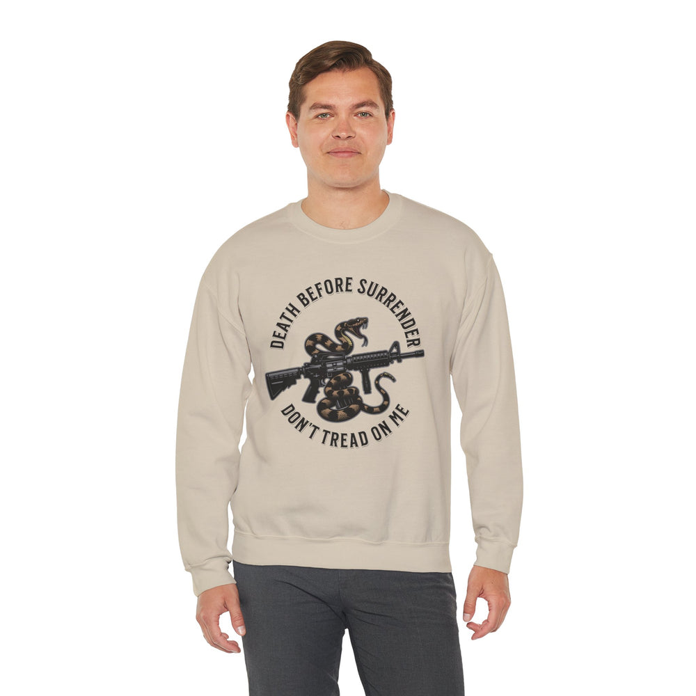 COLOR DEATH BEFORE SURRENDER SWEATSHIRT