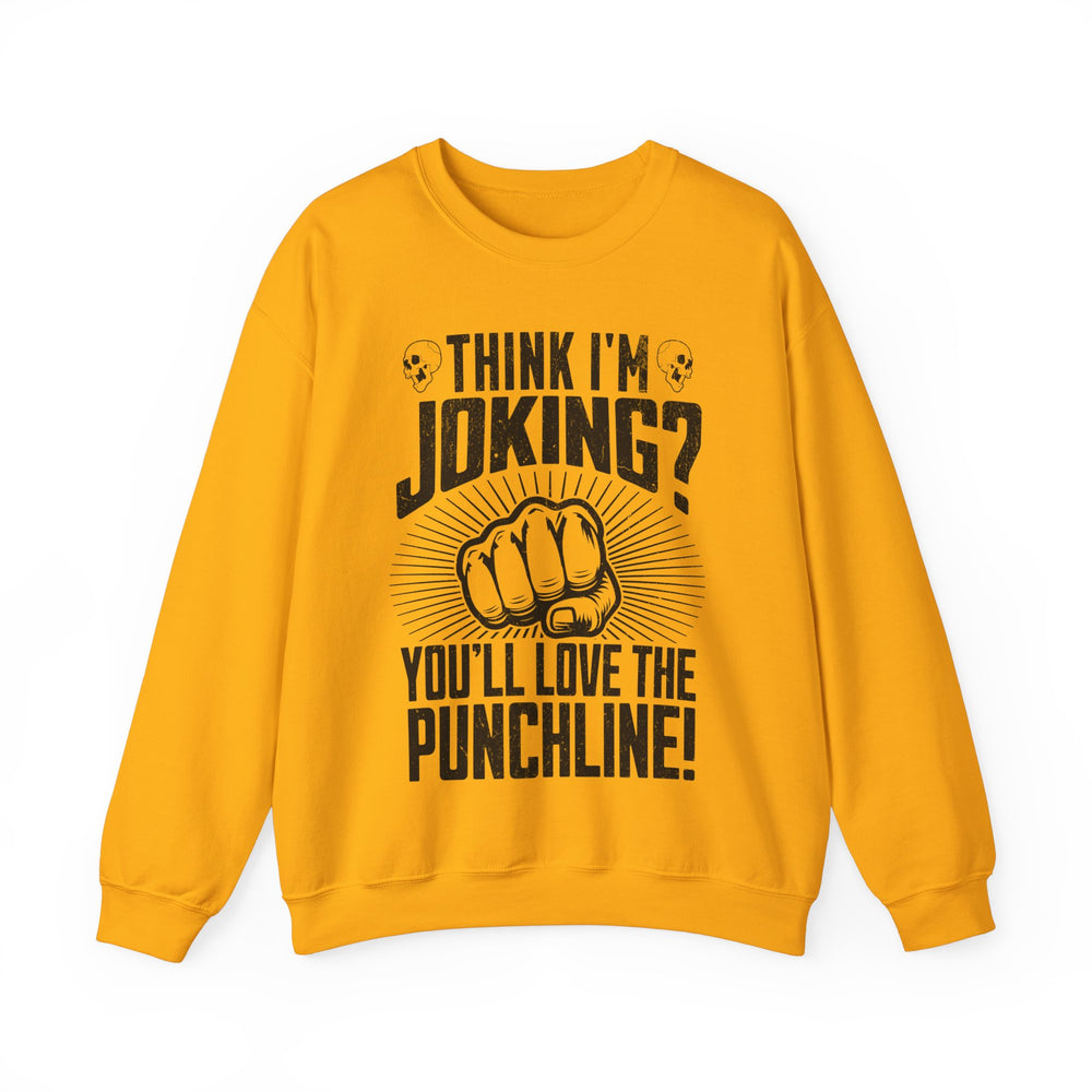 KISS THE PUNCHLINE SWEATSHIRT