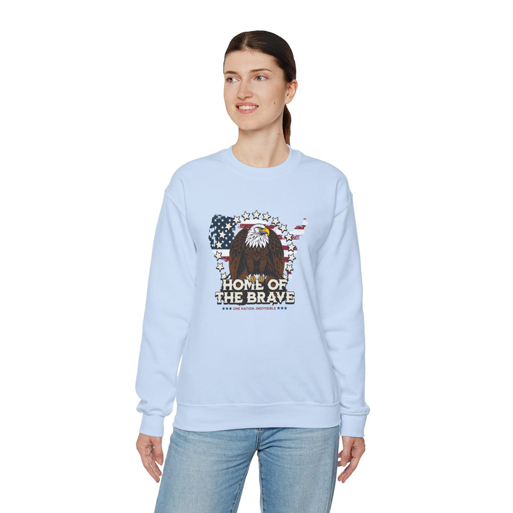 HOME OF THE BRAVE SWEATSHIRT