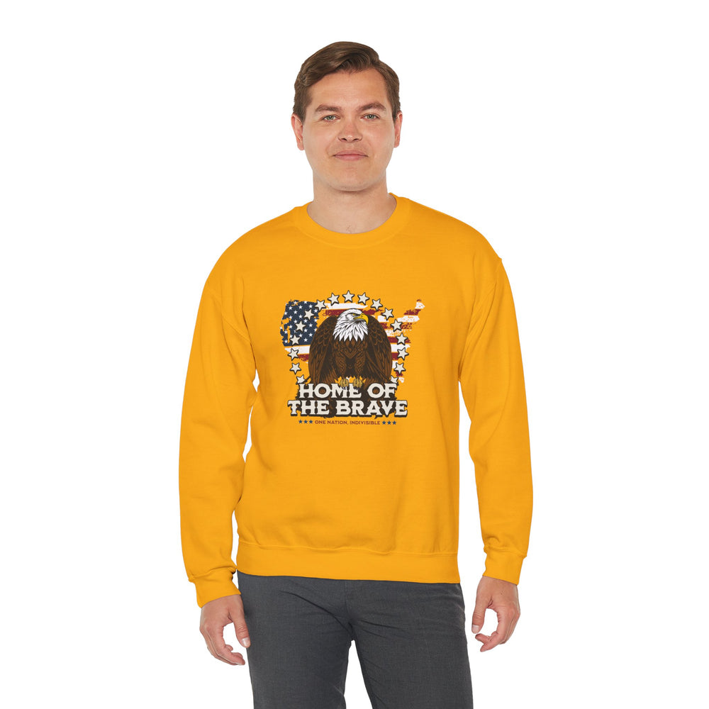 HOME OF THE BRAVE SWEATSHIRT