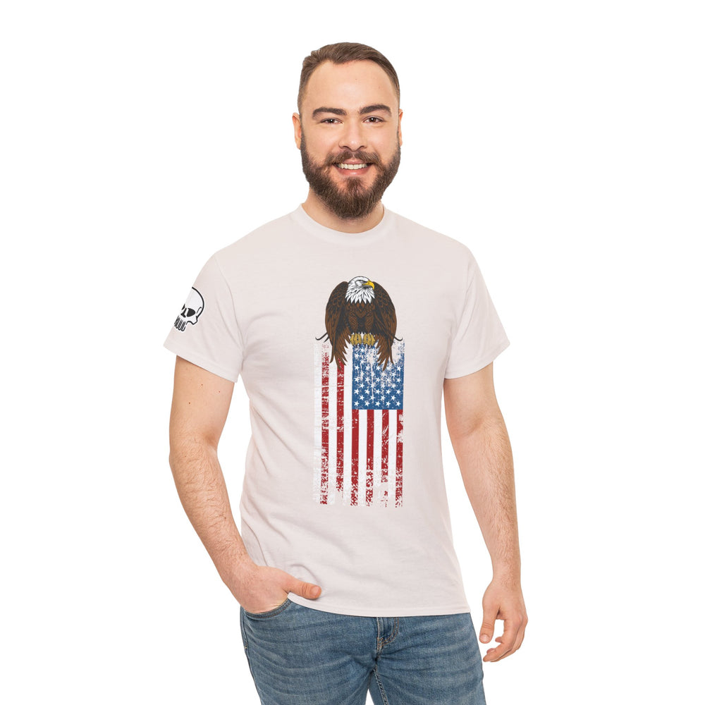 EAGLE USA FLAG T SHIRT