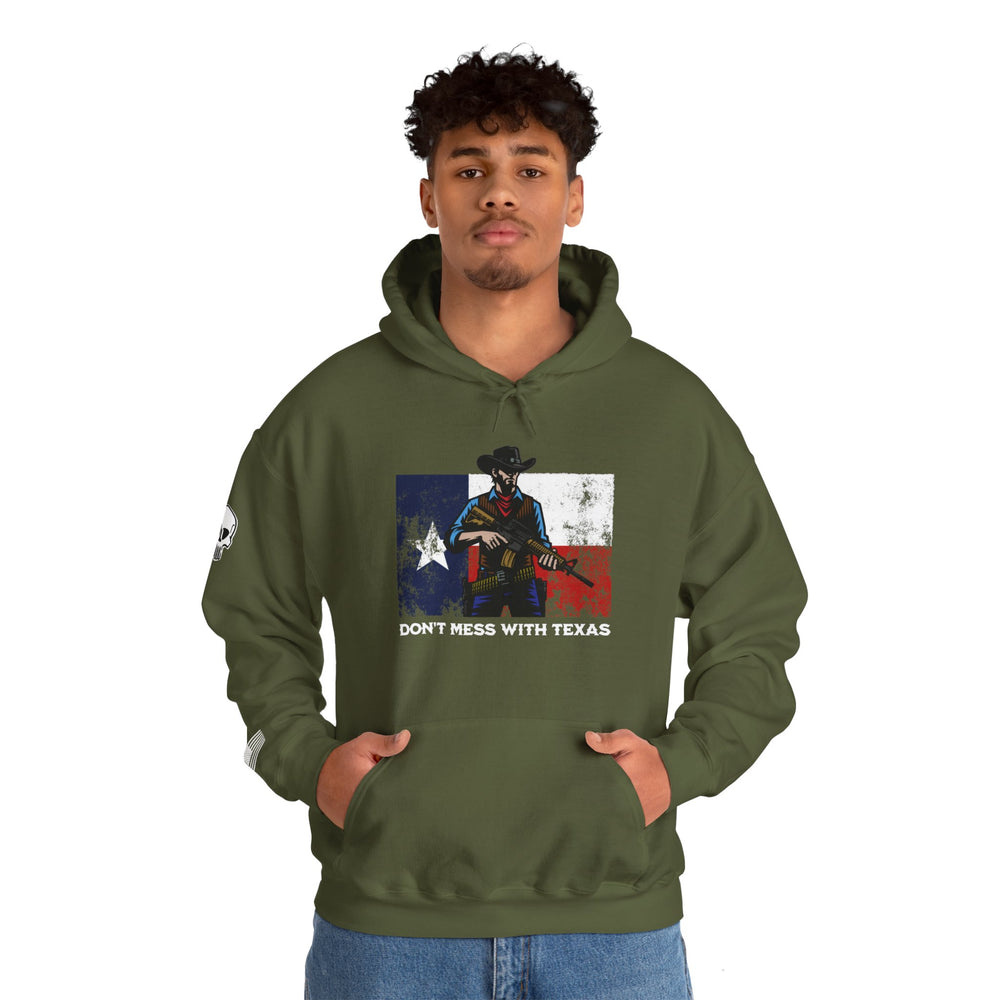 DON'T MESS WITH TEXAS COWBOY HOODIE