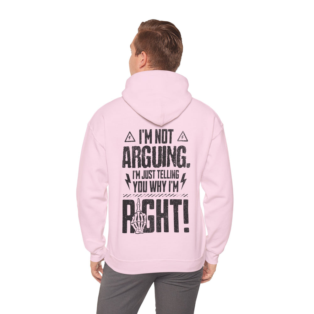 RIGHT BY DEFAULT HOODIE